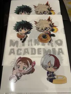 僕のヒーローアカデミア⭐︎非売品クリアファイル2枚セット