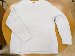 UNIQLO クルーネックセーター Lサイズ ライトグレー