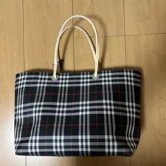 Burberry バーバリー ノバチェック ナイロン トートバッグ