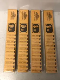 11枚つづり100シート入り×4つ　シンビ　コーヒーチケット　B型　D　喫茶店