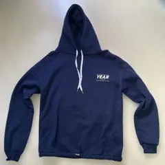 フード付きスウェット M ネイビー