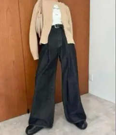 【新品未使用】 広瀬すず×CLANE デニム ライトブラック サイズ1