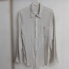 COLONY 2139 長袖シャツ ベージュ系 秋服　軽め　メンズシャツ
