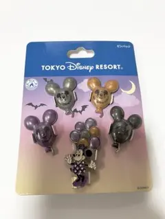 東京ディズニーリゾート限定　 バルーンピンバッジ ハロウィンカラー　ミニー