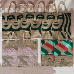 STARBUCKS スターバックスコーヒー　ショッパー10枚セット