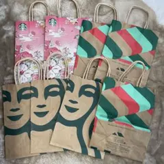 スターバックス ショッピングバッグ 8枚セット