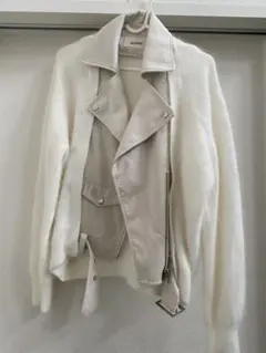 【美品】snidel ライダースジャケット