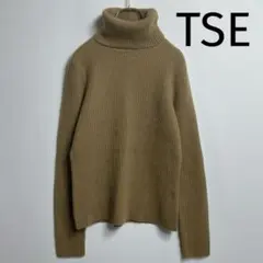 TSE リブニット カシミヤ レディース ベージュ Sのサムネイル