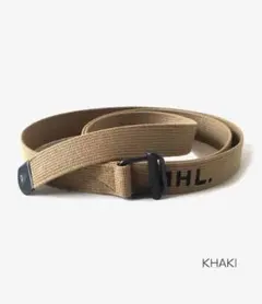 MHL. マーガレットハウエル ミリタリーベルト カーキ