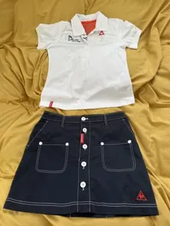 ⭐︎美品⭐︎未使用⭐︎可愛い⭐︎ルコック ゴルフウェア　上下セット⭐︎ Lサイズ