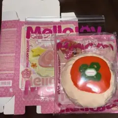 メロジョイ 大福シリーズ 柿 Mellojoy スクイーズ