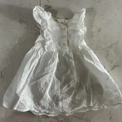 H&M ホワイト ベビーワンピース EUR 68