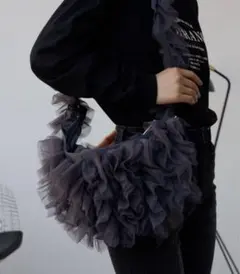 AZUL BY MOUSSY マウジーフリルチュールドロストショルダーバッグのサムネイル