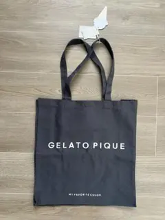 ジェラートピケ ホビートートバッグ ブラック 新品未使用