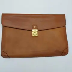 BALLY クラッチバッグ　ビジネス　革　ヴィンテージ