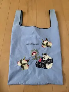 ★ケイタマルヤマ　刺繍エコバッグ　Ball&Chain パンダのサムネイル