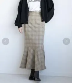 LOWRYS FARM バスケットマーメイドスカート