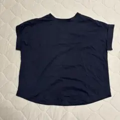 クラシカルエルフ　バックボタン 半袖Tシャツ ネイビー S