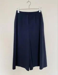 theory luxeネイビー ガウチョパンツ 38タグ付き新品 2026年最新】Theory luxe 柄・デザイン：無地 レディース ガウチョ