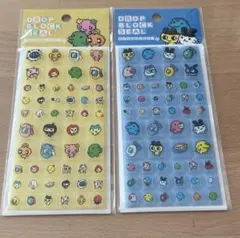 正規品　たまごっち　ドロップブロックシール　タイルシール　2セット