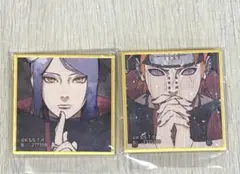 豆ガシャ 色紙 第四弾 NARUTO ナルト ペイン 小南