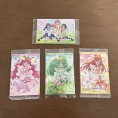 スマイルプリキュア ウエハース カード4枚セット