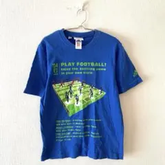 ☆【アディダス】Tシャツ プリントデザイン プリントロゴ 綿100％ サッカーS