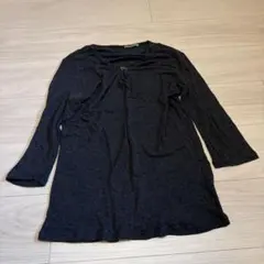 FRAPBOIS グレー 長袖 Tシャツ 薄手のサムネイル