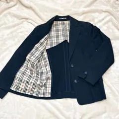 BURBERRY LONDON テーラードジャケットノバチェック7AP綿100%