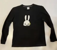 CUNE 長袖Tシャツ ヘッドセットうさぎ ブラックのサムネイル
