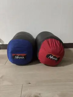 NANGA ナンガ　ダウンシュラフ　600STD 赤 青 2点セットのサムネイル