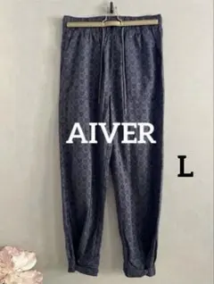 メンズ ボトムス AIVER イージーパンツ メンズ パンツ ズボン L 和柄のサムネイル