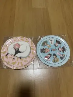 SPY×FAMILY プレート 2枚セット アーニャ ロイド ヨル