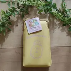 すみっコぐらし ウォレット付きスマホショルダーポーチ 【ねこ】
