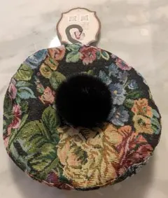 しまむら　くる実　ノエルドメモワール　ベレー帽 ブラック　コブラン