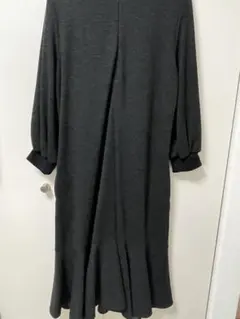 アーバンリサーチ　ROSSOニット ロングワンピース 長袖 フレア裾　40サイズ