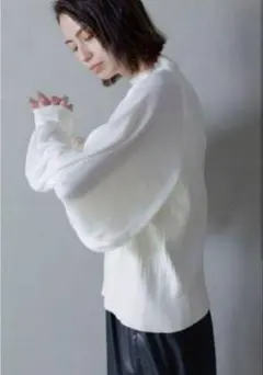 MARECHAL TERRE ボリュームスリーブデザインニット