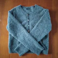 モヘヤ カーディガン