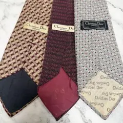 ChristianDior ネクタイ まとめ売り ブランドネクタイ まとめ