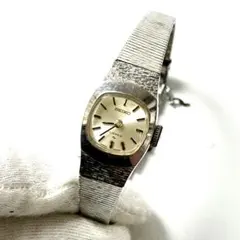 セイコー 手巻き 腕時計 17 JEWELS WGPケース 日本製 稼働