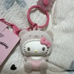 サンリオ　立体キーホルダー　ハローキティ
