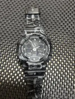 かっち　G-SHOCK マルセロバーロン　スネーク柄　モノトーン メルカリ