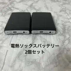 【美品】✨電熱ソックス用 バッテリー6000mAh 急速充電 大容量2個セット
