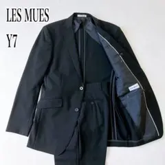 【大きめ】レミュー　アオキ　パンツスーツ　セットアップ　ブラック　Y7