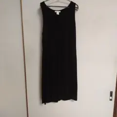 H&M ブラック ノースリーブワンピース XS