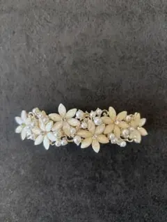 花モチーフバレッタ　結婚式