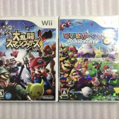 ② Wii マリオパーティ8＆スマブラX
