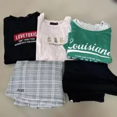 LOVETOXIC、ピンクラテ他　5点セット　160cm