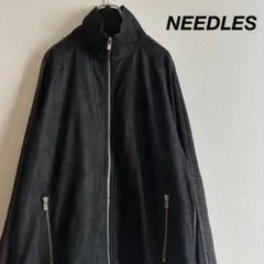 NEEDLES ニードルス NUBIAN トラックジャケット ラメ 刺繍ロゴのサムネイル