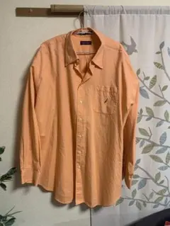 nautica(ノーティカ) 長袖シャツ　オレンジ　90s